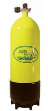 Carga aire botella del club.